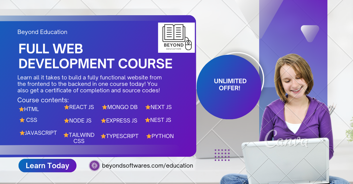 FULL WEB DEVELOPMENT COURSE